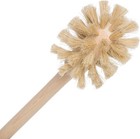 Bottle Brush Cleaner - Horsehair Brush Head With Beech Wood Handle