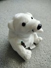 Coca Cola Polar Bear Bean Bag Plush 1997 Collectible With Bottle And Tag
