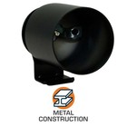 Glowshift Universal Black Metal Single Dash Gauge Pod Mount 2-1 16  52mm 