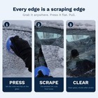 The Original Round Ice Scraper For Car Windshield  Made In Usa  Cone Shaped F   