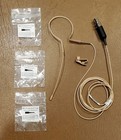 Countryman E6 Isomax Earset Ta4f  brand New Cord    Shure T4v Trans rec   Case