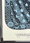 Chris Robinson Brotherhood Alan Forbes 2017 Tour Poster Signed Ap Black Crowes