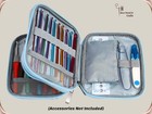 Crochet Storage Case For Crochet Hooks And Crochet Accessories Organizer Empty