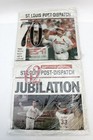 Mark Mcgwire Home Run Record Papers 62   70 St  Louis Post-dispatch 1998