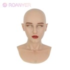 Roanyer May Silicon Mask For Crossdresser Female Realistic Fake Head Transgender