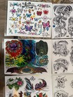 Vtg Lot Of 80s-90s Tattoo Flash Prints Traditional  California Mixed Artist  13