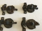  7  Pair Of Antique 1878 Window Sash Locks Latches