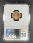 1957-d Pcgs Ms65rb Lincoln Wheat Cent 1c - Nicely Toned