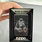 Zippo Windproof Lighter  Moonshine Drinking Skull  Bar Skull  49254  New In Box