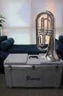 King Sb30sp Marching Euphonium  Silver  Demo
