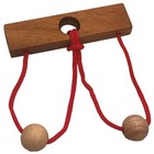 Two Lovers String - Brain Teaser Wood Puzzle