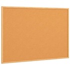 Cork Board With Pine Wood Frame 31 5x21 7 Home Office Decor