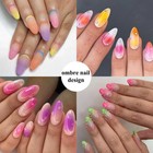 100 Pcs Mini Nail Sponges For Ombre Gradient Soft Square Applicator Gel Blending