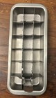 Onyx 18 8 Stainless Steel Ice Cube Tray 18 Slots Easy Release Handle 