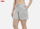 Danskin Womens Soft Active Shorts 2 Pack With Pockets grey black small  Nwot