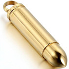 Urn Necklace For Ashes Bullet Memorial Ashes Necklace Pendant Keepsake Jewelry