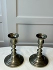 Pair 2  Preisner Pewter 6 5    Candlesticks candle Holders  2095 clean   Shiny
