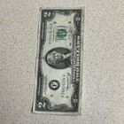 1976  2 Dollar Bill   F Series Super Rare  Misaligned Borders 