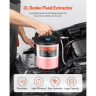 3l Brake Bleeder Kit     Pneumatic Vacuum Manual Fluid Pump  One-man Brake Tool