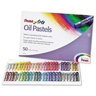 Pentel Oil Pastel Set With Carrying Case 45-color Set Assorted 50 set Phn50