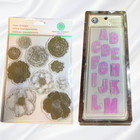 Lot Of 7 New Packages Of Clear Mount Rubber Stamps   Over 80 Stamps