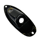 Strat Jack Plate For Fender Stratocaster Electric Guitar Black Relic Distressed