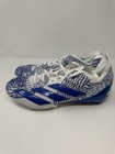 Adidas Adizero Electric Grafiti Football Cleats Navy white Mens Size 12 Ih8569