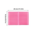 Chocolate Silicone Mold Long Bar Shape Mould For Chocolate Candy Cookie Baking