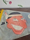 Cleveland Indians Baseball Pennant 1960s Full Size Vintage Mid Century 