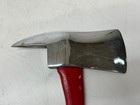 Vtg Plumb Firefighter Fire Fighting 35  Axe Plumb Head Pick End Red Handle 7lb