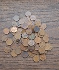 121 Lincoln Wheat Pennies  1910s   1950s      Early Dates Estate Lot     Great Starter