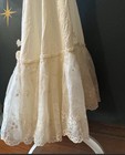 Ivory Lace Petticoat Slip Skirt Vintage Women s