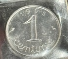 1965 Monnaie De Paris Silver Fleur De Coins Mint Set Total Silver 1 0456 Asw