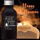 Hand Crafted Caveman   Beard Oil Set Kit Beard Oil   Balm Free Wooden Beard Brush