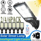 1200w Outdoor Led Solar Street Wall Light Pir Motion Sensor Garden Security Lamp