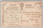 Rppc Two Great Dane Dogs Looking Out For You In London Real Photo Postcard D44