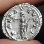Emperor Maximinus Thrax Denarius Ch Vf Ancient Roman Empire Silver Coin 235ad