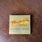 Thunderbird Hotel And Casino Las Vegas Nevada Matchbook Unused Vintage