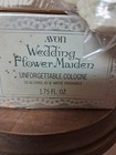 Avon Wedding Flower Maiden Sweet Honesty Cologne Decanter Full Bottle Vtg New