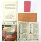 Waring Blender Ice Crusher Instructions Recipe Cookbook Advertising Ephemera Lot