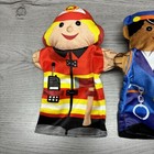 Melissa And Doug Career Hand Puppets First Responders 3 Police Doctor Fireman