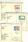 Gilbert   Ellice 1939-49 Kgvi Covers  1939 To 5 -  High Values On Letter Cards