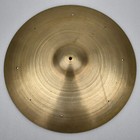 Vtg 1960s Avedis Zildjian 22  Rivet Sizzle Crash Ride Cymbal Usa 3092 Grams