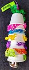 Mighty Bird Toys Bottom s Up Shreddable Parrot Toy Foraging Toy
