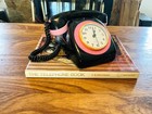 Upcycled Rotary Dial Telephone    phony Phone Clock Box    Cell Charging Stash Box