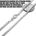 Guaranteed 925 Sterling Silver Box Chain Necklace W  Strong Lobster Lock Italy 