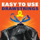 Hefty Ultra Strong 13 Gallon Trash Bags  Black Tall Kitchen Trash Bags 13 Gallon