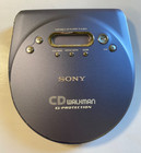 Sony Cd Walkman D-ej815  W  Case Portable Compact Disc Player Discman  working