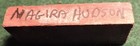 Antique Niagara Hudson  coke  Wood   Copper Printing Block Ink Stamp