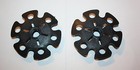 Ski Poles Powder Baskets  Skis Snow Powder Basket Black Pairs  Lot 2 Pairs   New